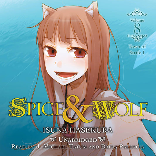 Spice and Wolf Vol. 8 English Light Novel cover