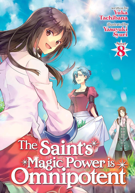 The Saint’s Magic Power is Omnipotent Vol. 8 English Light Novel Paperback (NEW)