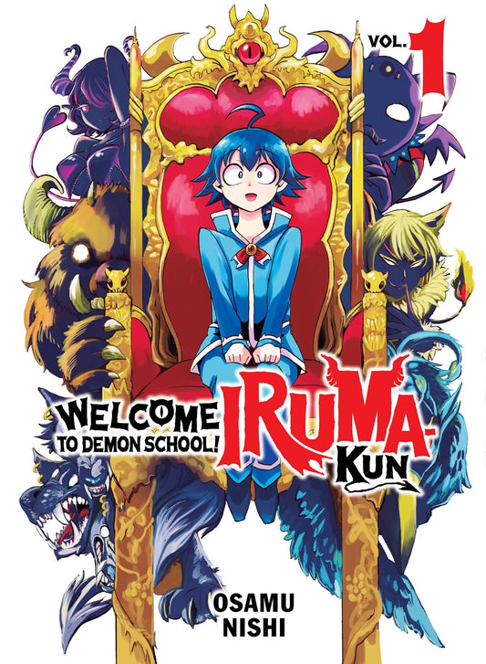 Welcome to Demon School! Iruma-kun Vol. 1 English Manga cover