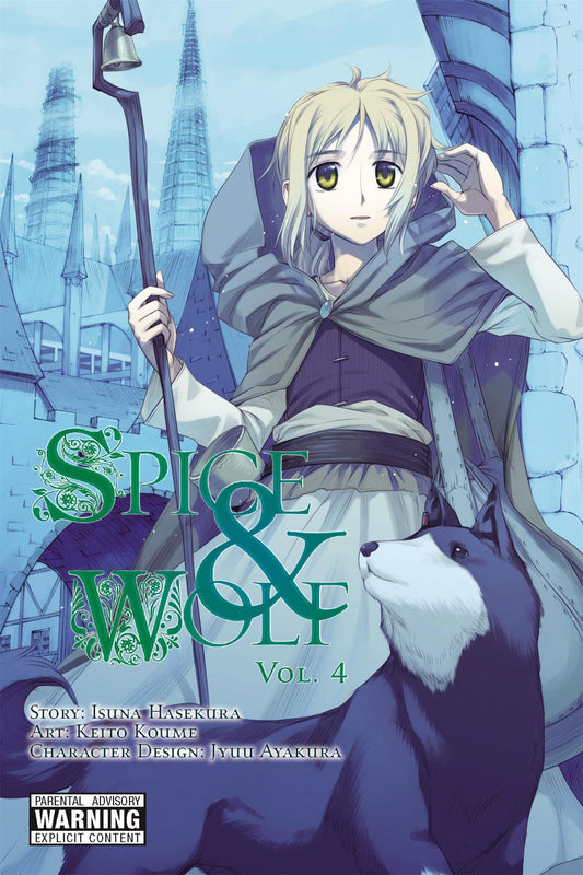 Spice and Wolf Vol. 4 English Light Novel cover
