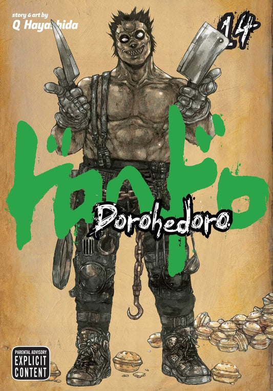 Dorohedoro Vol. 14 English Manga cover