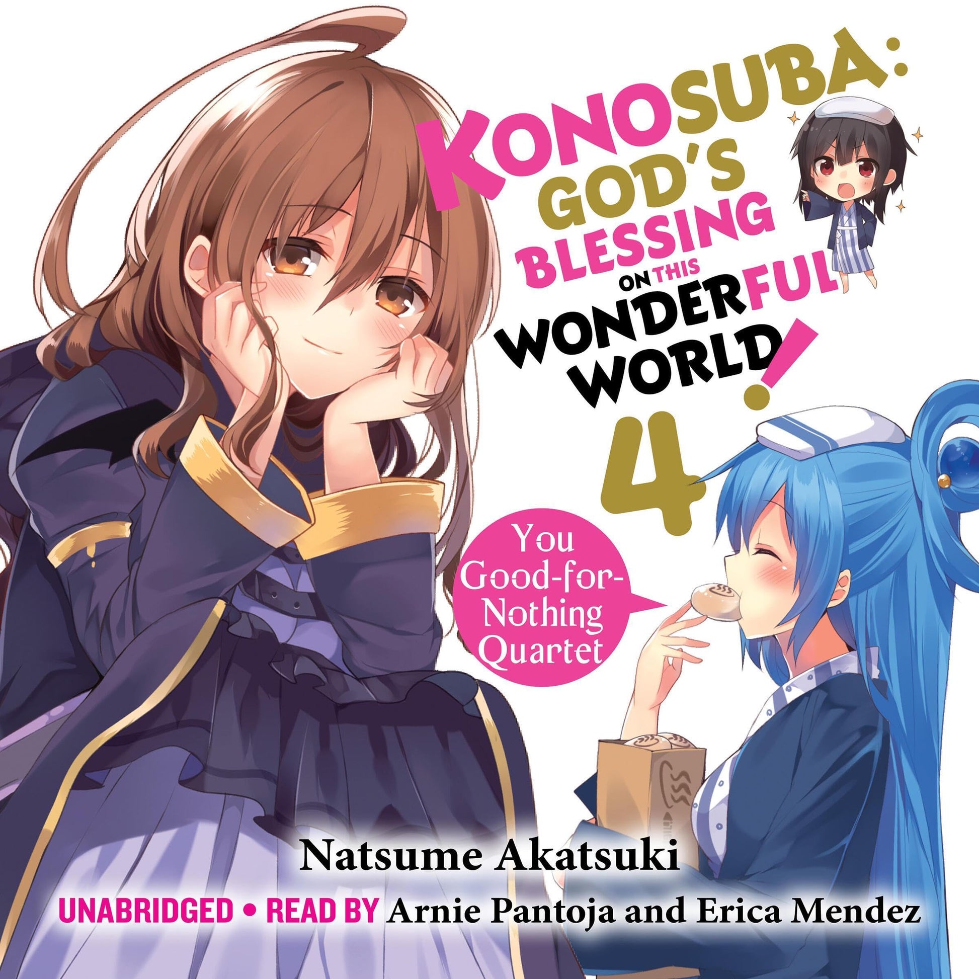 KONOSUBA: God's Blessing on This Wonderful World! Vol. 4 English Light Novel cover