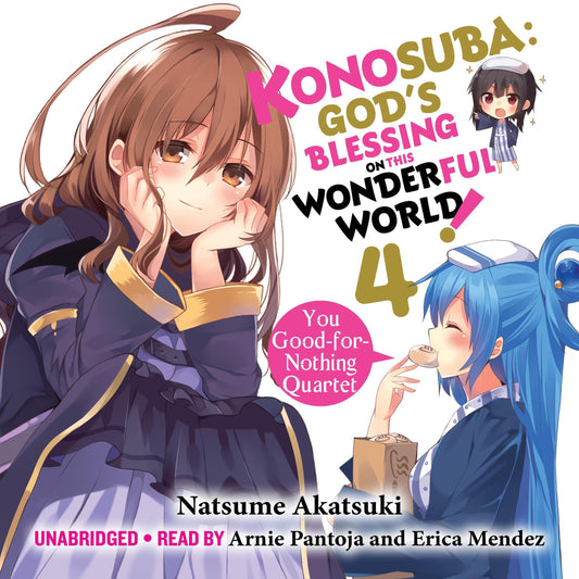 KONOSUBA: God's Blessing on This Wonderful World! Vol. 4 English Light Novel cover