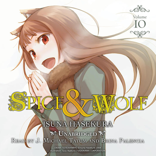 Spice and Wolf Vol. 10 English Light Novel cover