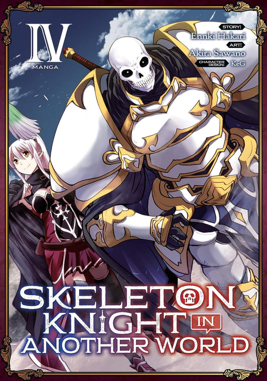 Skeleton Knight in Another World Vol. 4 English Manga Paperback (NEW)