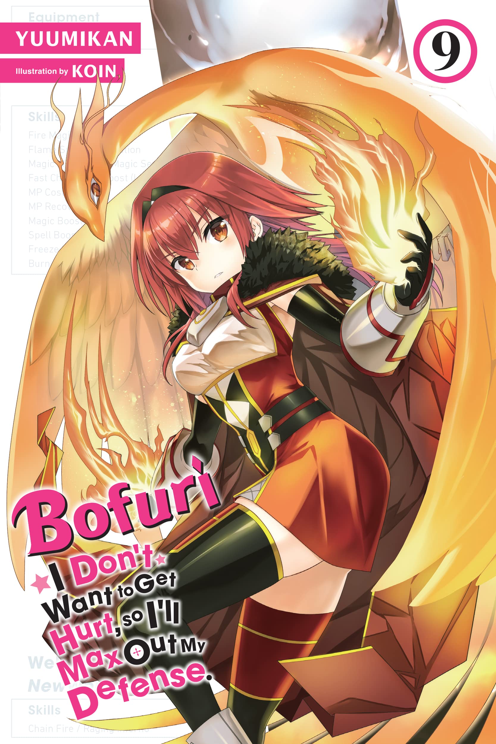 BOFURI: I Don't Want to Get Hurt, so I'll Max Out My Defense. Vol. 9 English Light Novel cover
