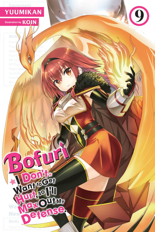 BOFURI: I Don't Want to Get Hurt, so I'll Max Out My Defense. Vol. 9 English Light Novel cover