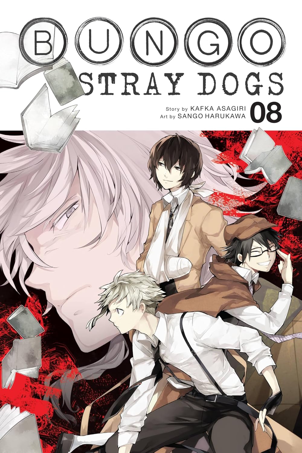 Bungo Stray Dogs Vol. 8 English Manga Paperback (NEW)