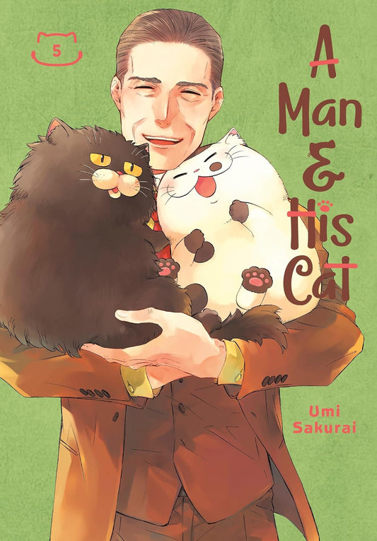 A Man and His Cat Vol. 5 English Manga cover