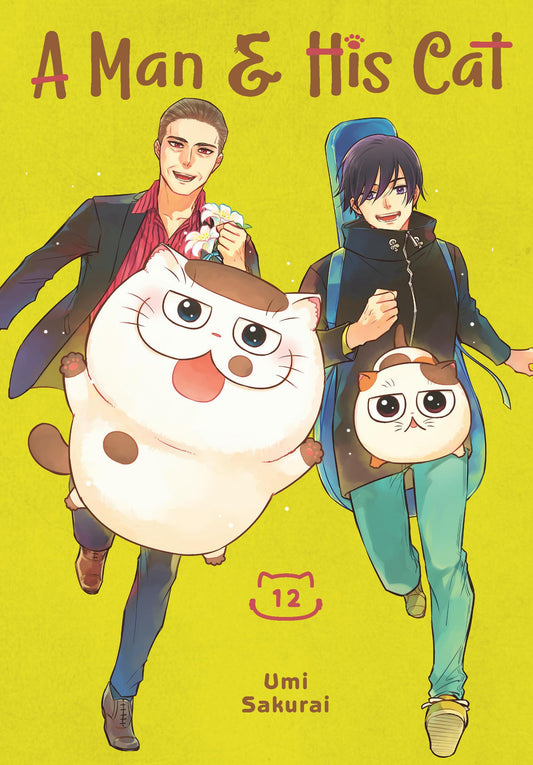 A Man and His Cat Vol. 12 English Manga cover