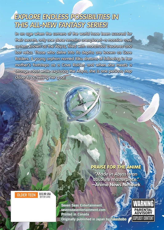 Made in Abyss Vol. 1 English Manga Paperback (NEW)