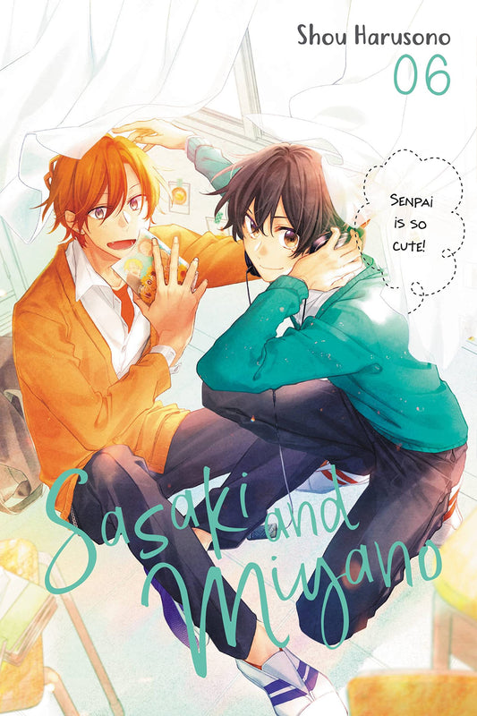 Sasaki and Miyano Vol. 6 English Manga cover