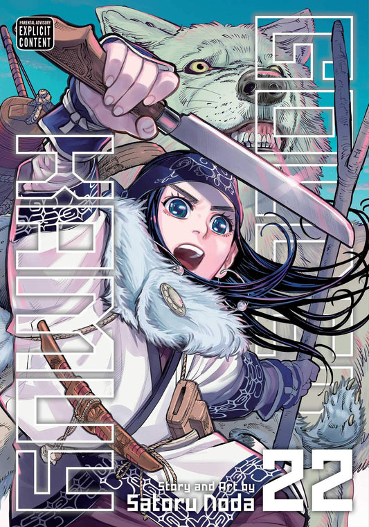 Golden Kamuy Vol. 22 English Manga cover