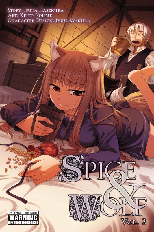 Spice and Wolf Vol. 2 English Light Novel cover