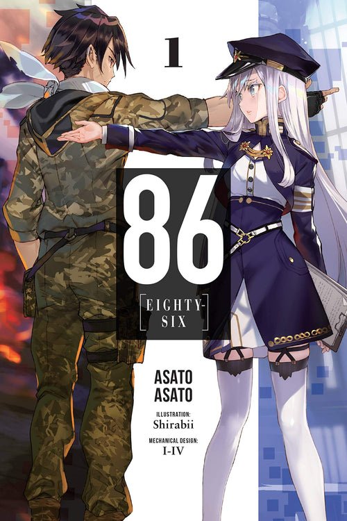 86--EIGHTY-SIX Vol. 1 English Light Novel cover