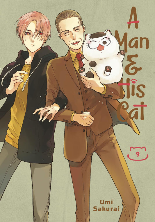 A Man and His Cat Vol. 9 English Manga cover