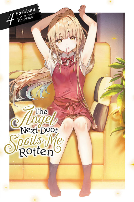 The Angel Next Door Spoils Me Rotten Vol. 4 English Light Novel cover