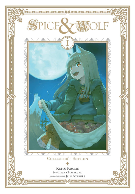 Spice and Wolf Vol. 1 English Light Novel cover