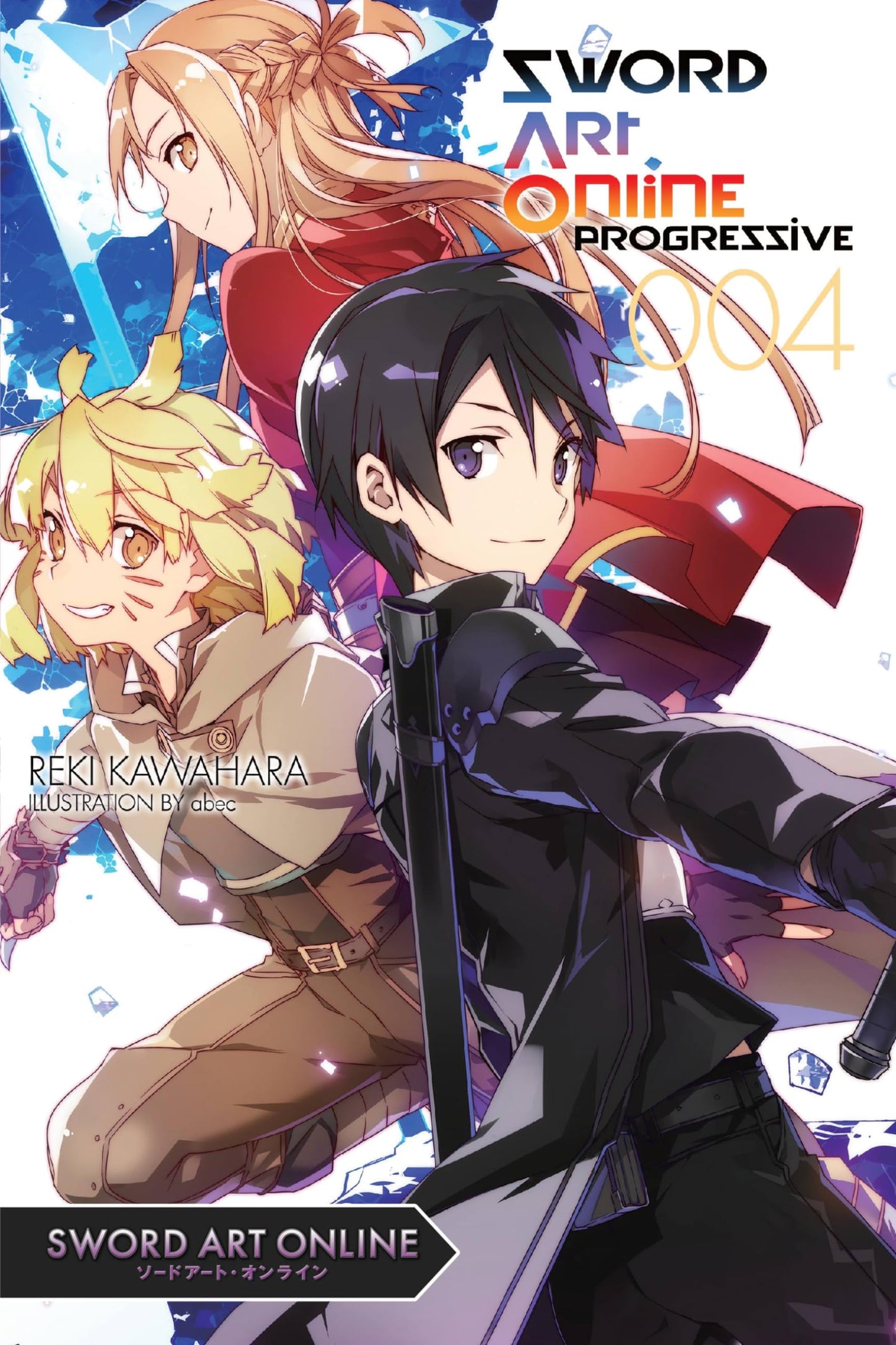 Sword Art Online Progressive Vol. 4 English Light Novel cover