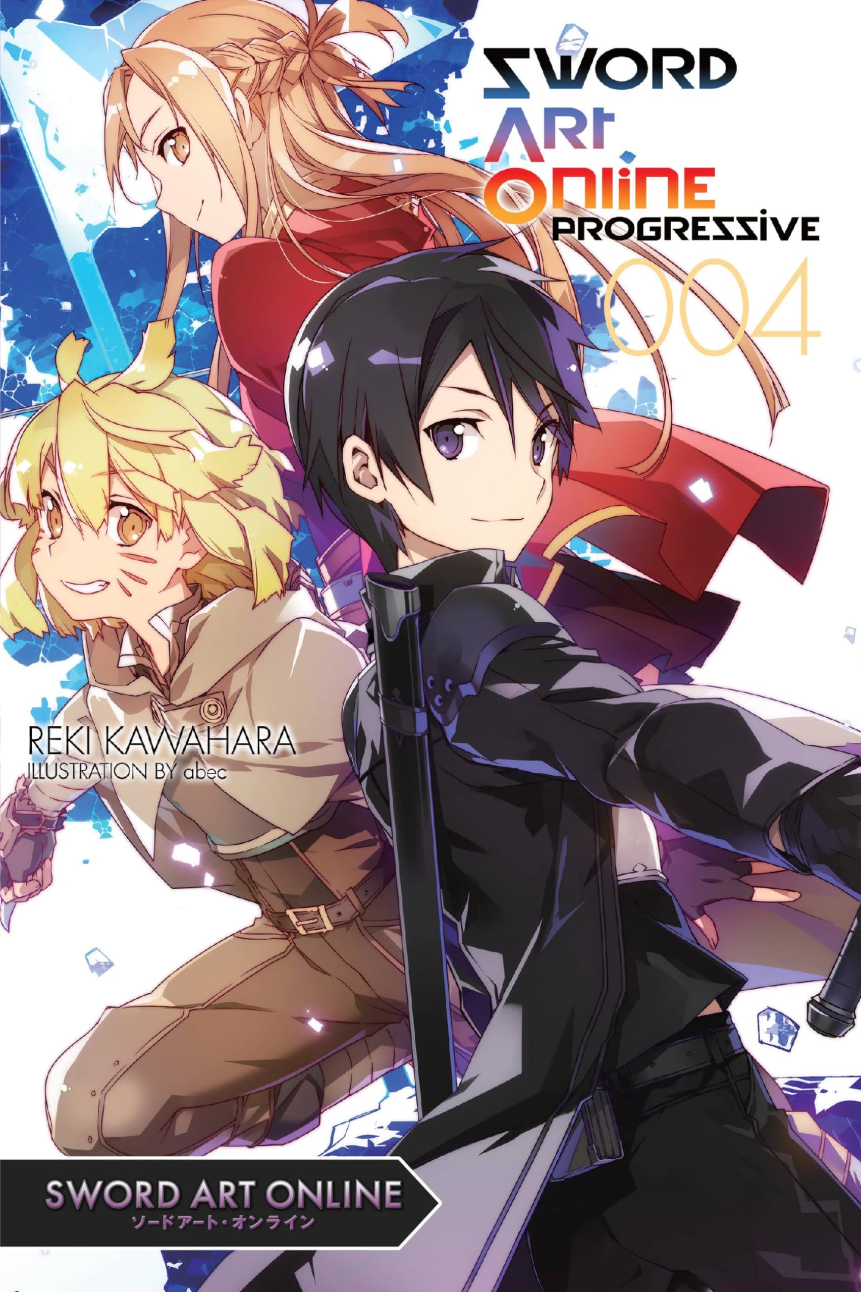 Sword Art Online Progressive Vol. 4 English Light Novel cover