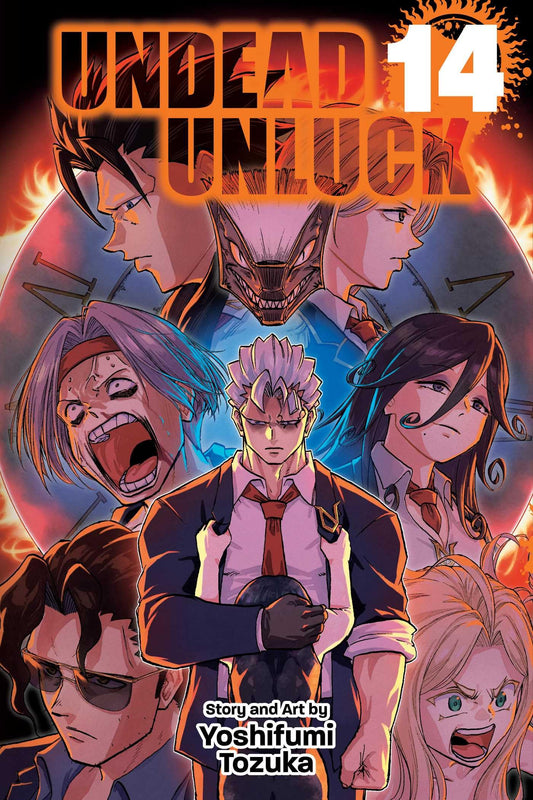 Undead Unluck Vol. 14 English Manga cover