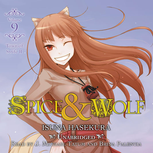 Spice and Wolf Vol. 9 English Light Novel cover