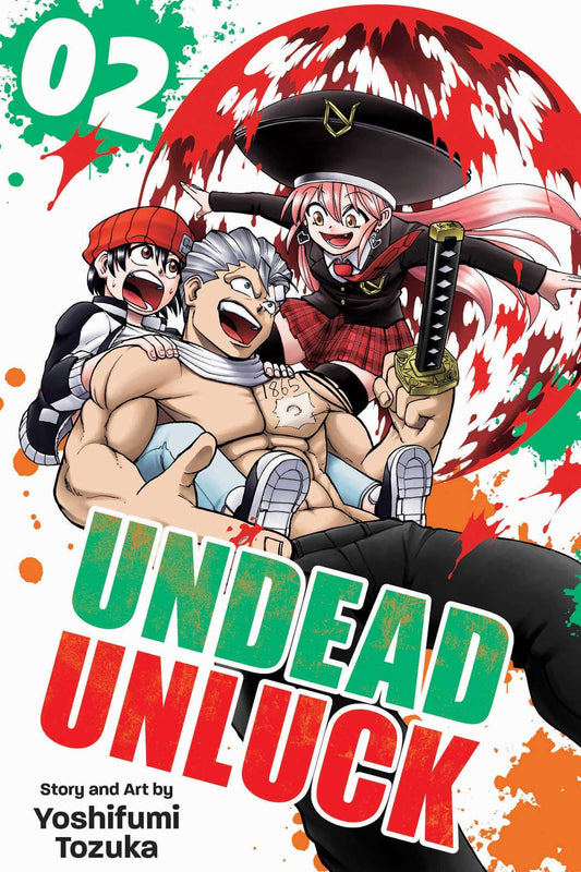 Undead Unluck Vol. 2 English Manga cover
