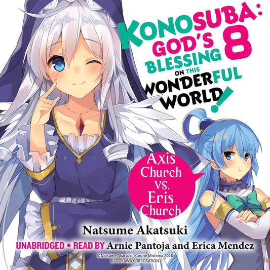KONOSUBA: God's Blessing on This Wonderful World! Vol. 8 English Light Novel cover
