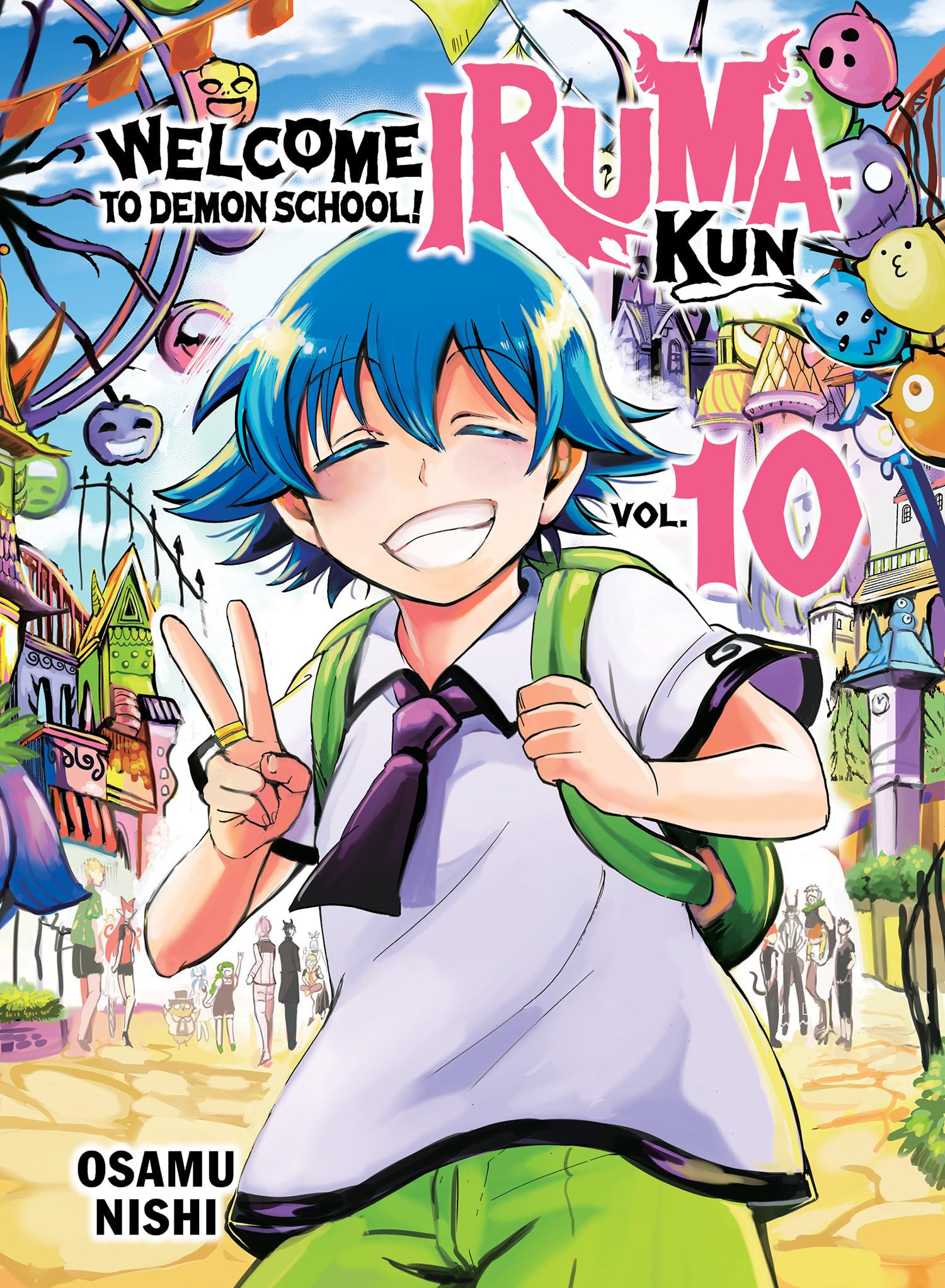 Welcome to Demon School! Iruma-kun Vol. 10 English Manga cover