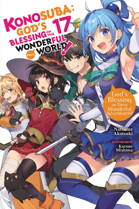 KONOSUBA: God's Blessing on This Wonderful World! Vol. 17 English Light Novel cover