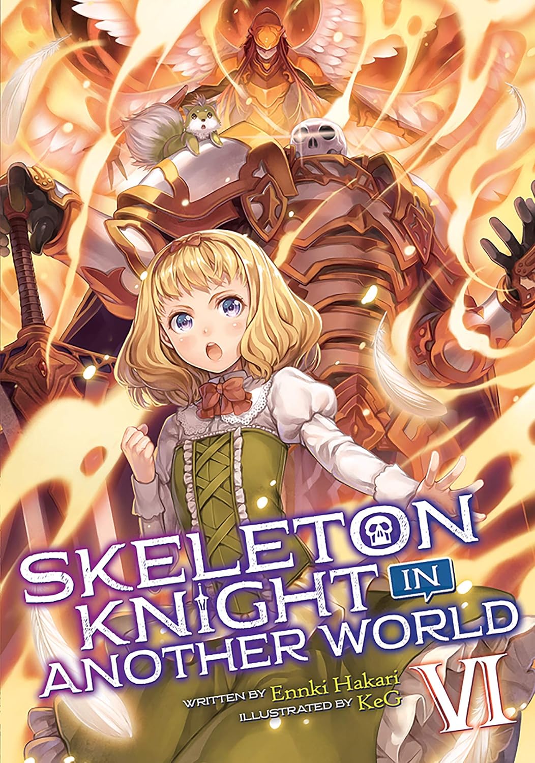 Skeleton Knight in Another World Vol. 6 English Light Novel Paperback (NEW)