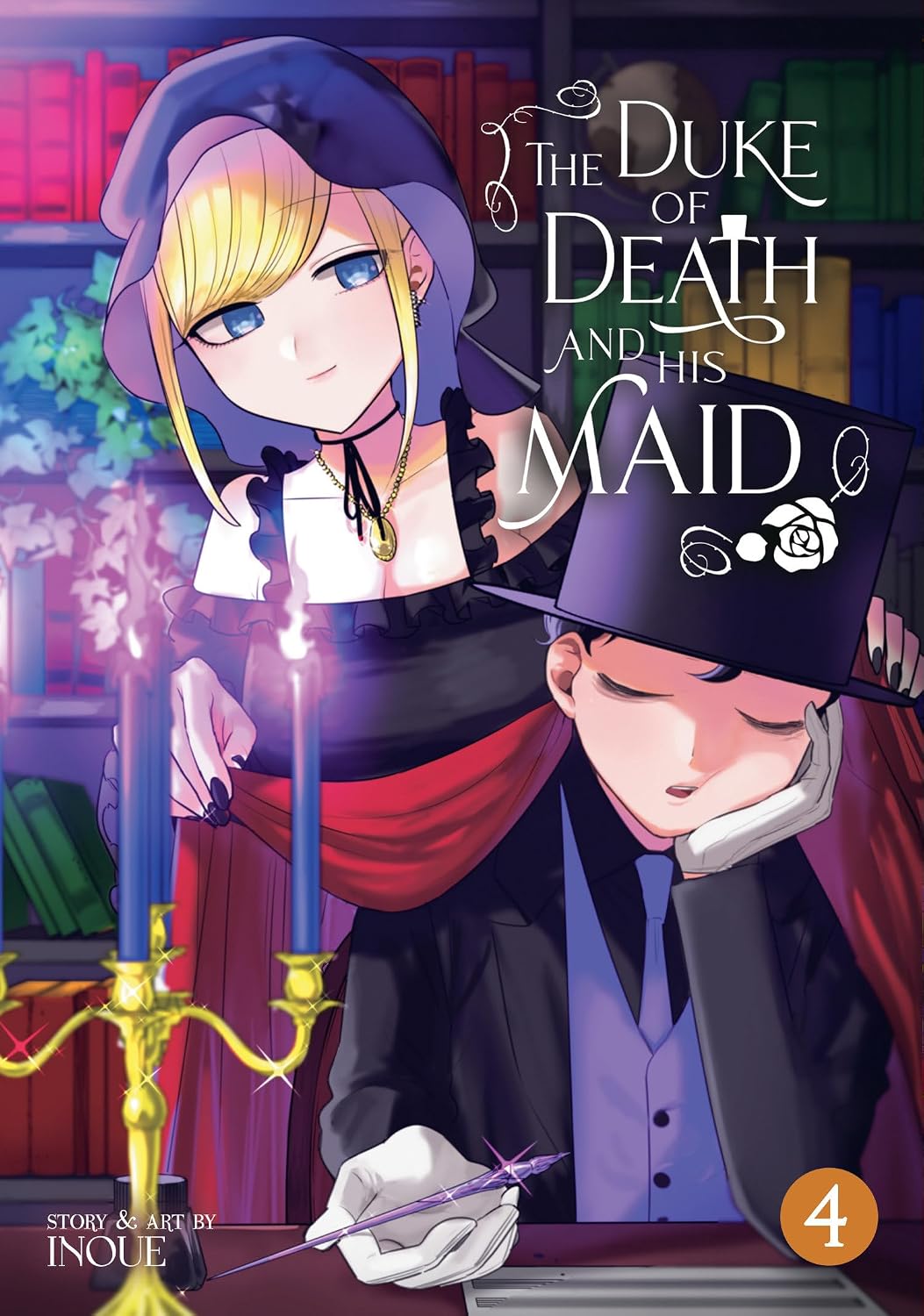 The Duke of Death and His Maid Vol. 4 English Manga Paperback (NEW)