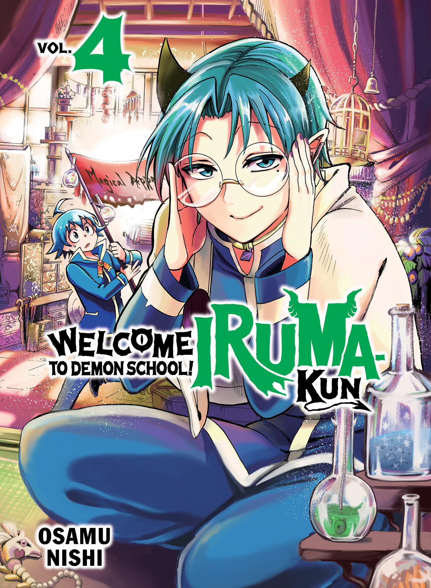 Welcome to Demon School! Iruma-kun Vol. 4 English Manga cover