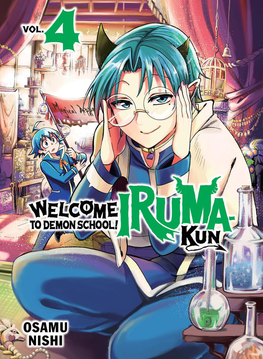Welcome to Demon School! Iruma-kun Vol. 4 English Manga cover