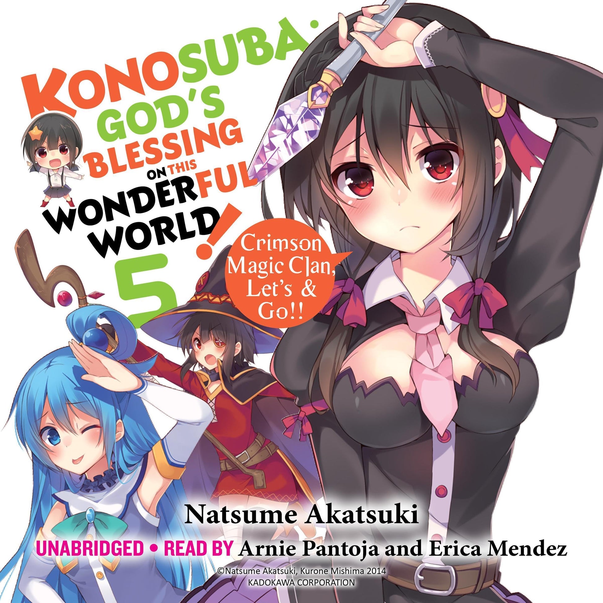 KONOSUBA: God's Blessing on This Wonderful World! Vol. 5 English Light Novel cover