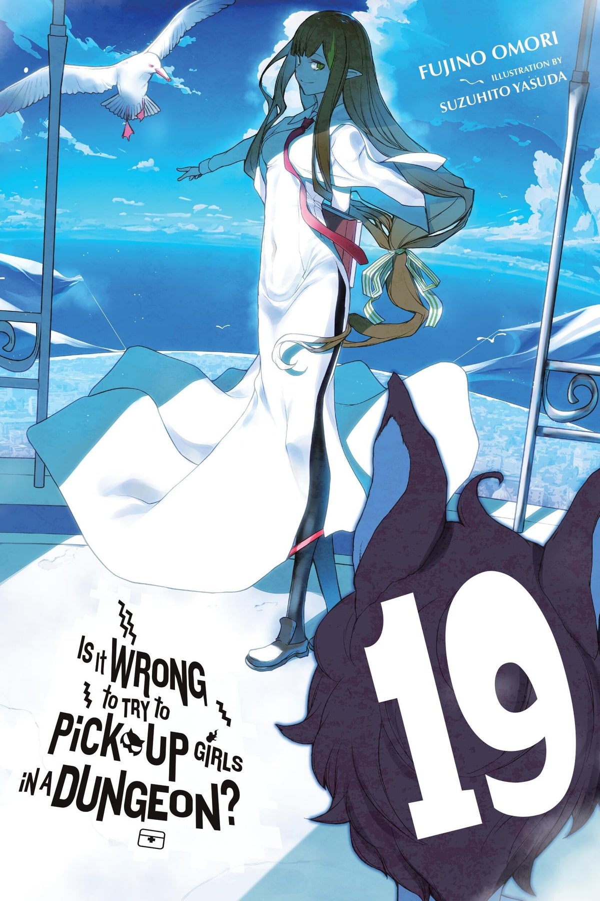 Is It Wrong to Try to Pick Up Girls in a Dungeon? Vol. 19 English Light Novel cover