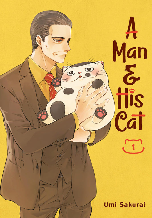 A Man and His Cat Vol. 1 English Manga cover