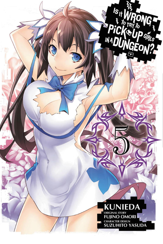 Is It Wrong to Try to Pick Up Girls in a Dungeon? Vol. 5 English Light Novel cover