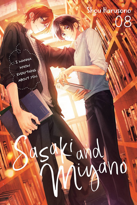 Sasaki and Miyano Vol. 8 English Manga cover