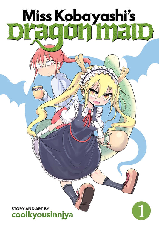 Miss Kobayashi’s Dragon Maid Vol. 1 English Manga cover