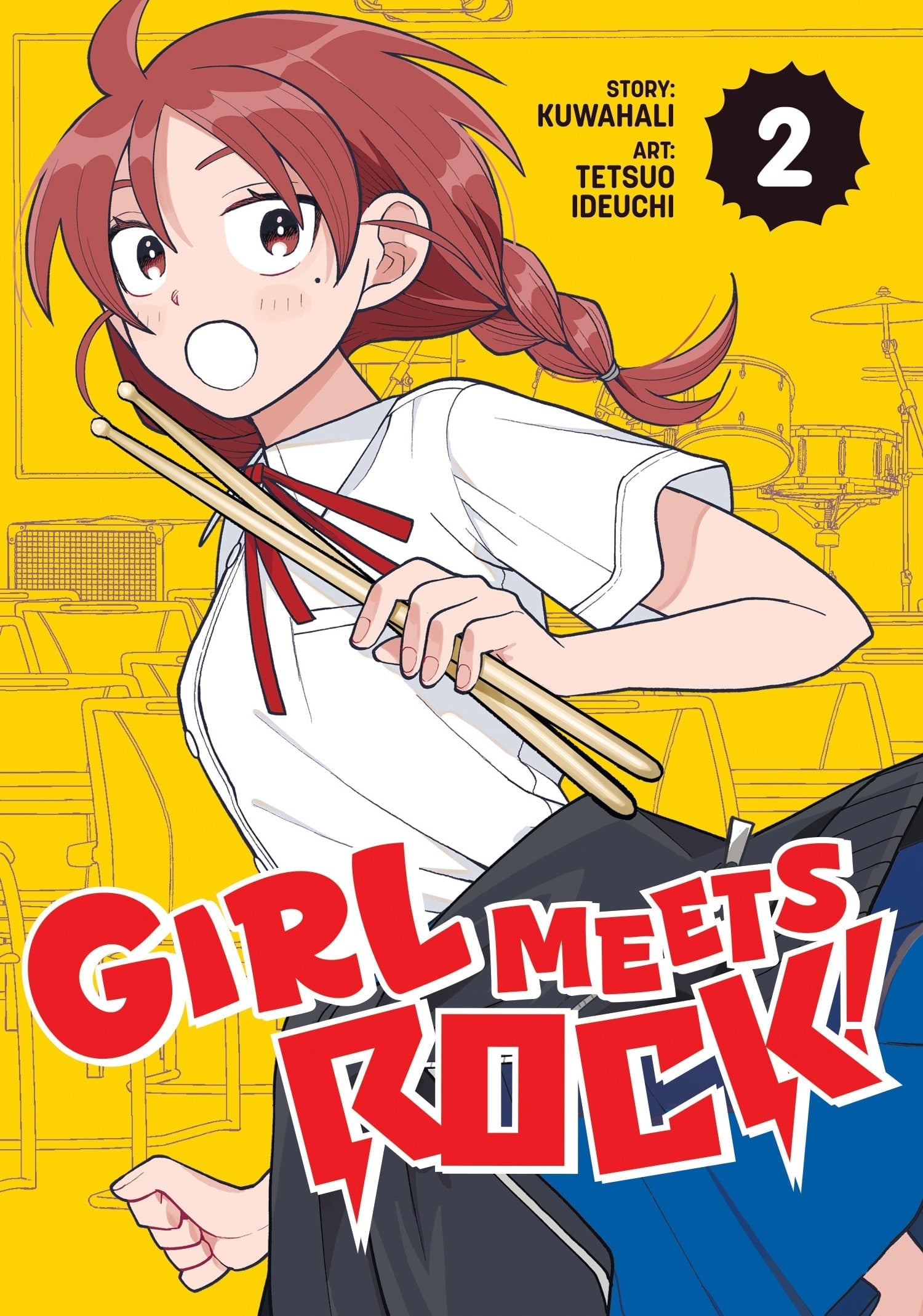 Girl Meets Rock! Vol. 2 English Manga cover