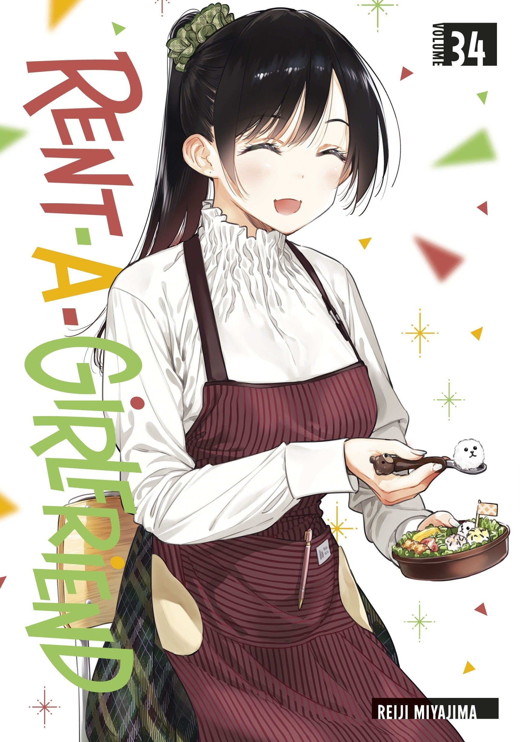 Rent-A-Girlfriend Vol. 34 English Manga cover