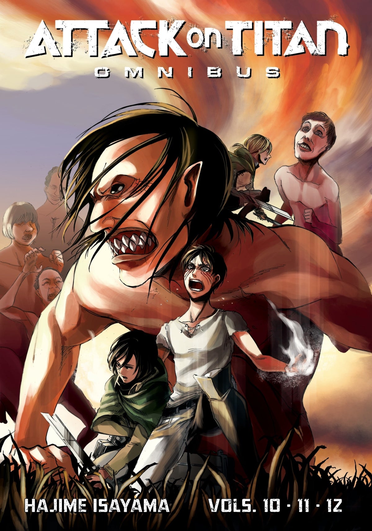 Attack on Titan Omnibus 4 (Vol. 10-12) : 4-9781646513772