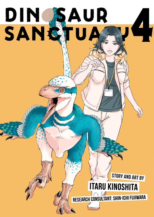 Dinosaur Sanctuary Vol. 4 English Manga cover