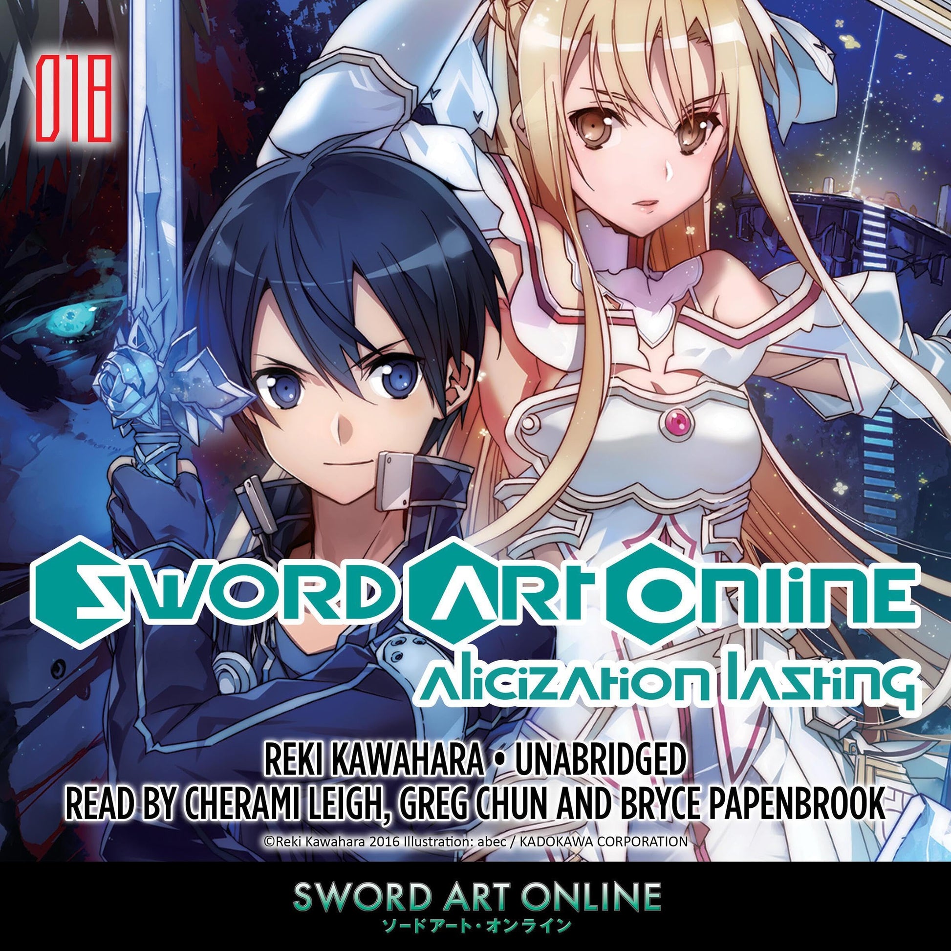 Sword Art Online Vol. 18 English Light Novel cover