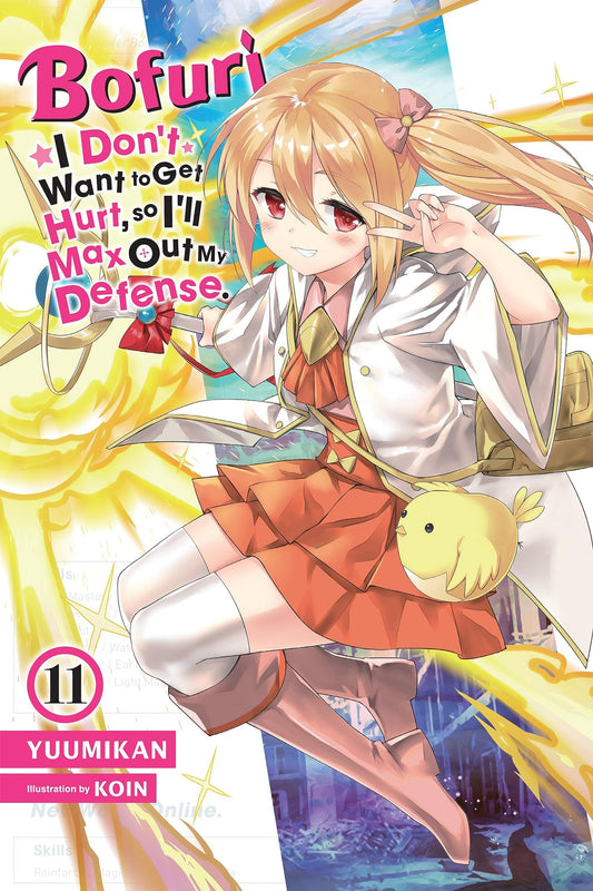BOFURI: I Don't Want to Get Hurt, so I'll Max Out My Defense. Vol. 11 English Light Novel cover