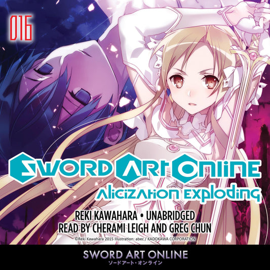 Sword Art Online Vol. 16 English Light Novel cover