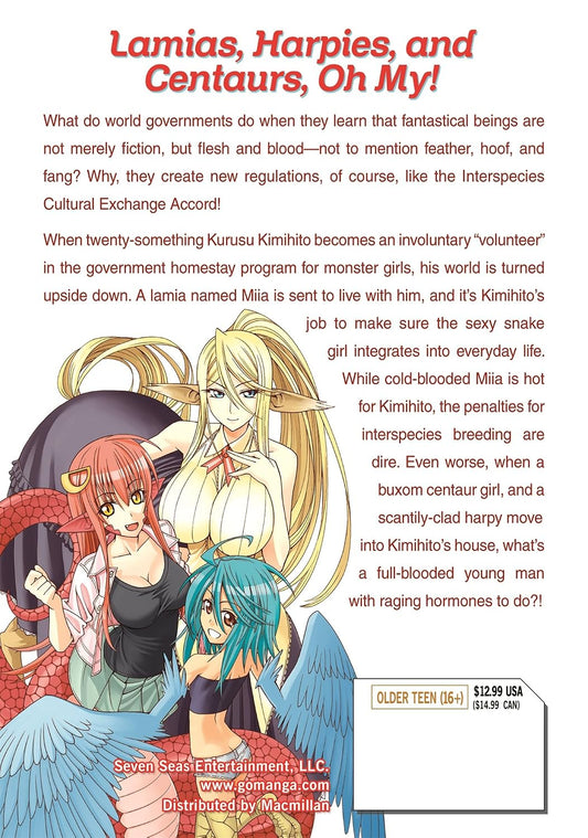 Monster Musume Vol. 1 English Manga Paperback (NEW)