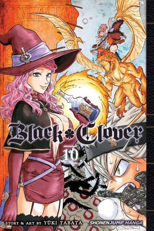 Black Clover Vol. 10 English Manga cover