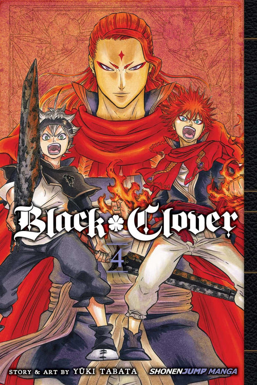 Black Clover Vol. 4 English Manga cover